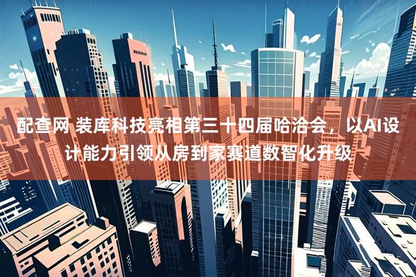 配查网 装库科技亮相第三十四届哈洽会，以AI设计能力引领从房到家赛道数智化升级