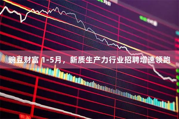 豌豆财富 1-5月，新质生产力行业招聘增速领跑